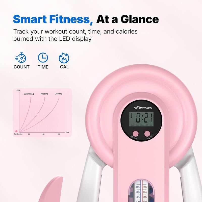 Merach Thigh Trainer, Pelvic Floor Muscle Trainer, Inner Thigh Exercise Workout Equipment for Home Gym, Pelvic Floor Strengthening Women - Image 5